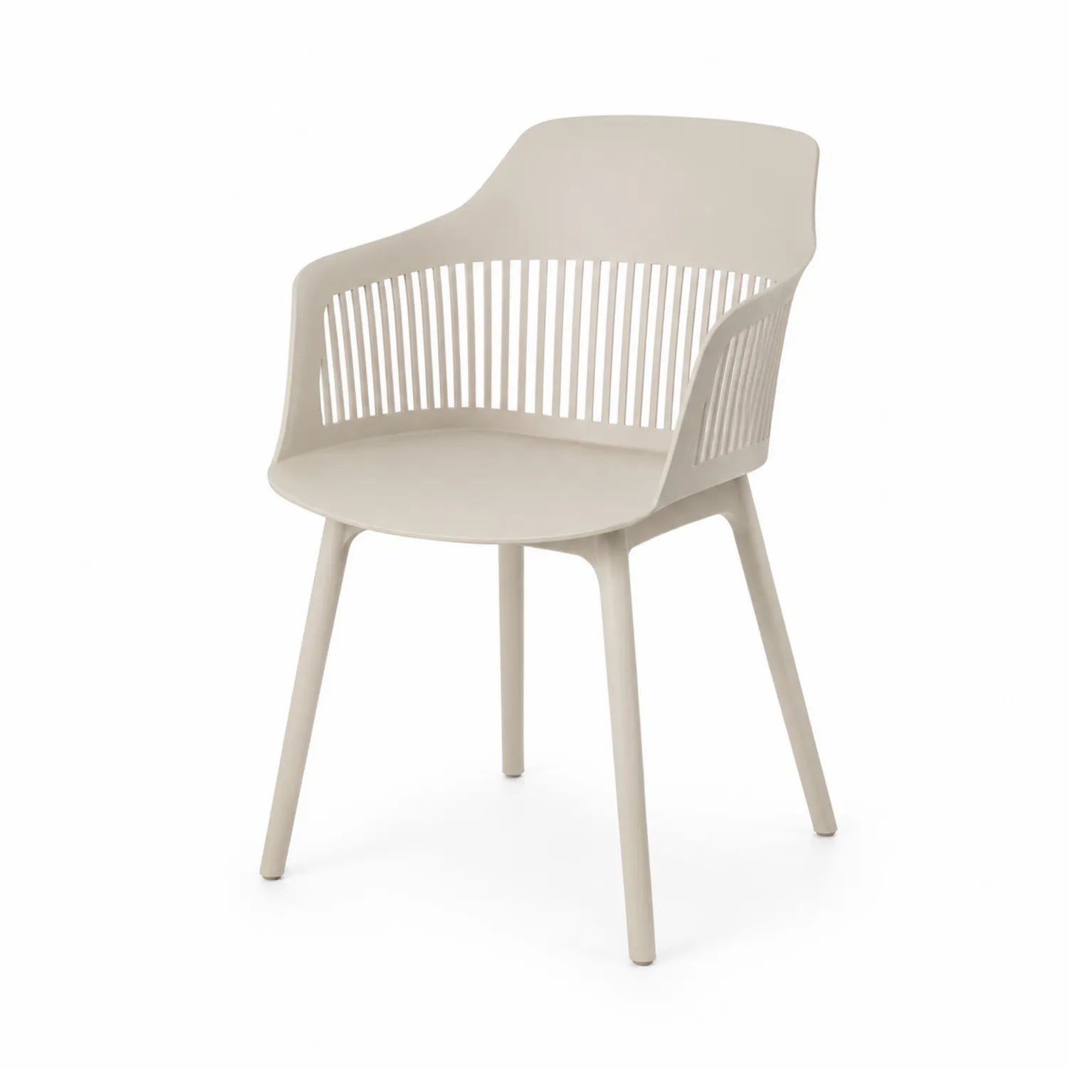 Gartenstuhl Polypropylen Beige