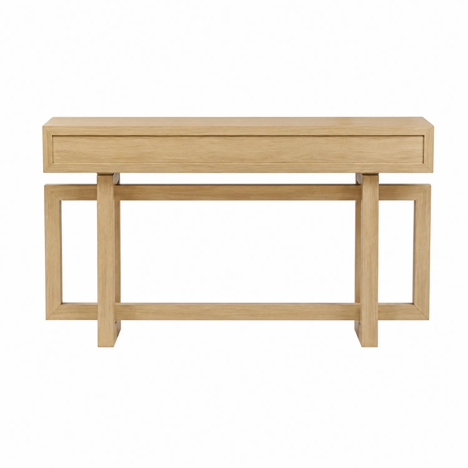 Konsolentisch aus Eichenholz 120x35x75 cm