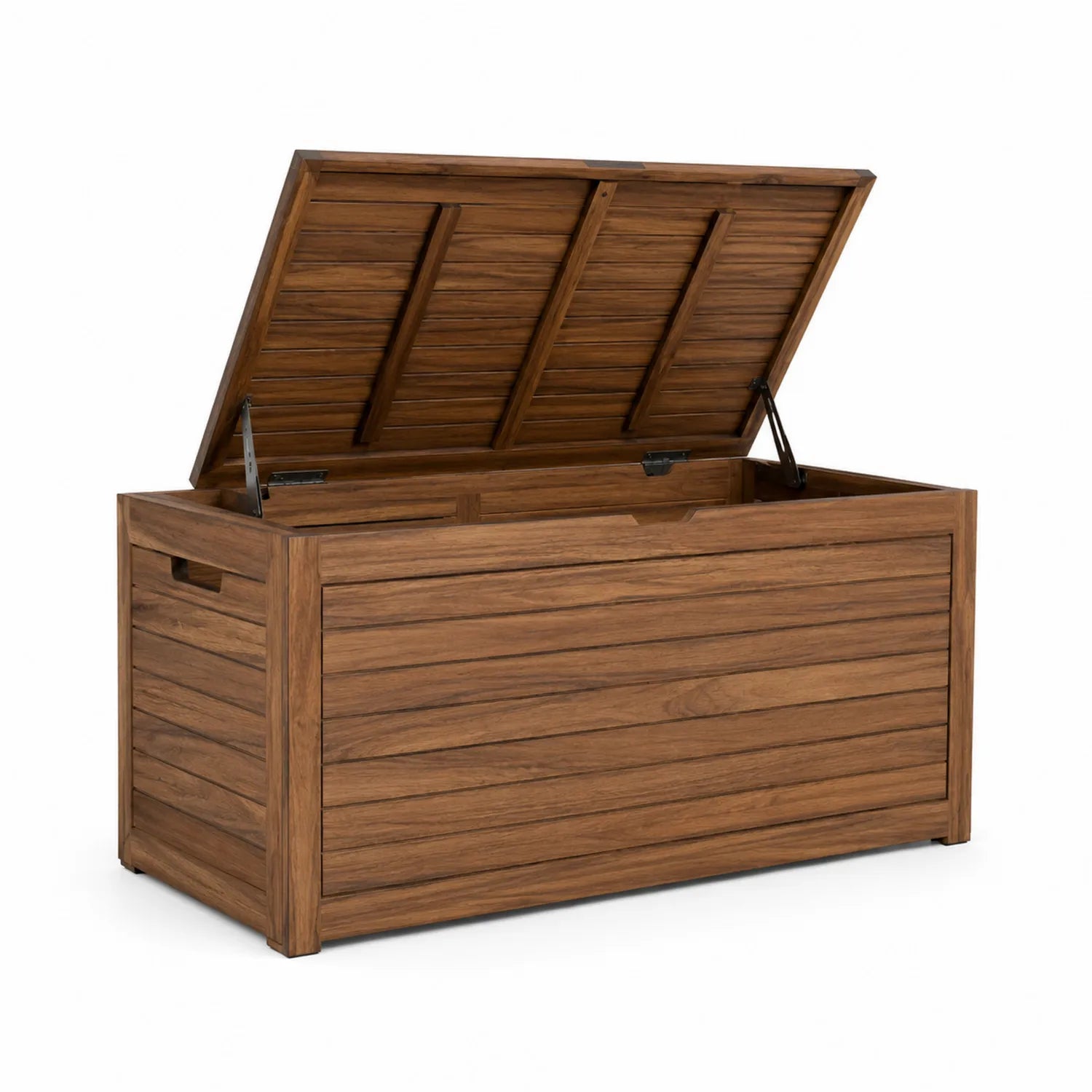 Garten Aufbewahrungsbox Akazienholz Braun 120x45x60cm