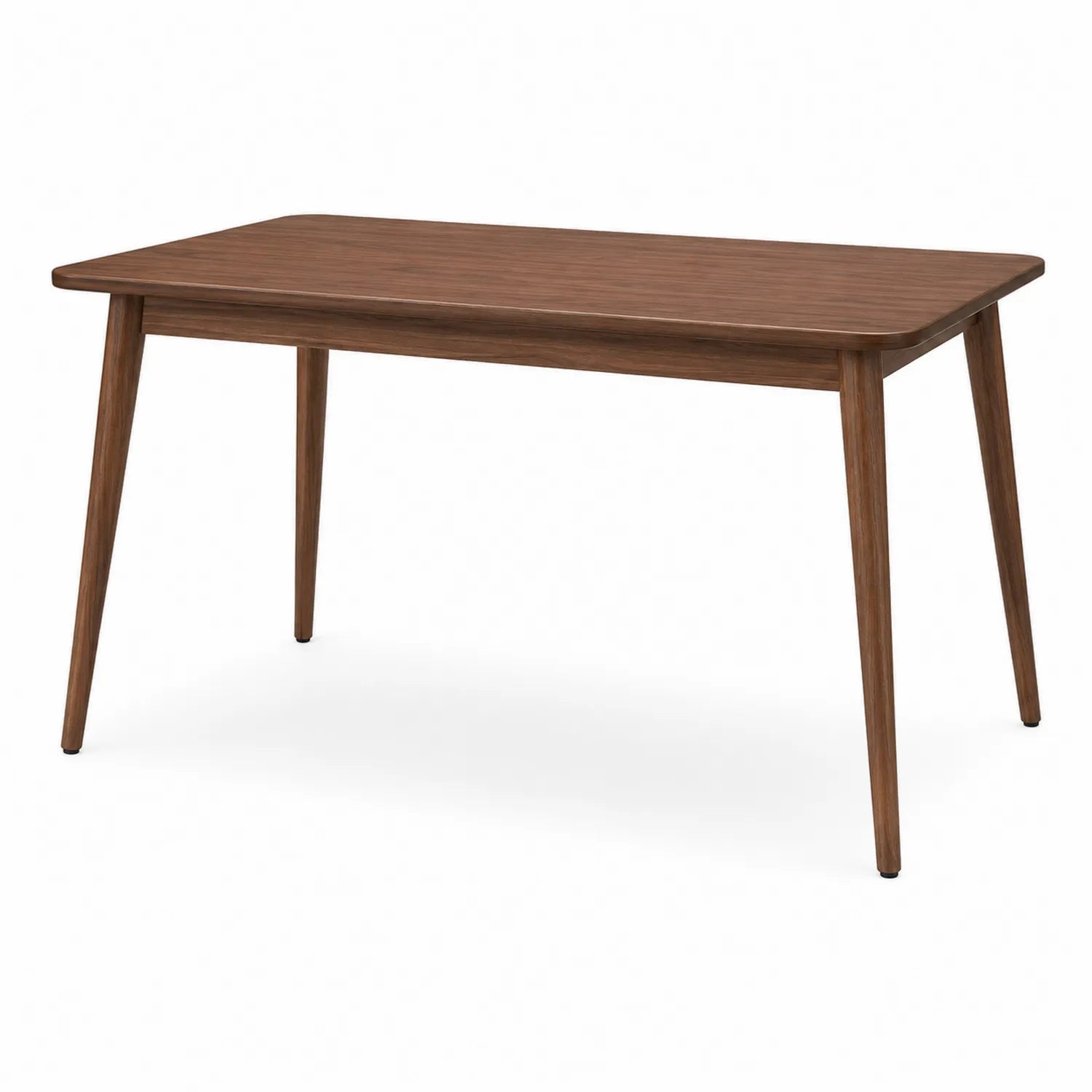 Esszimmertisch Walnussholz Rechteckig 140x80x75cm Braun